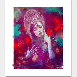 Goddess Watercolor Posters and Art